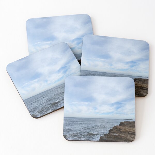 Item preview, Coastal view with crashing waves designed and sold by ThistlesCards.