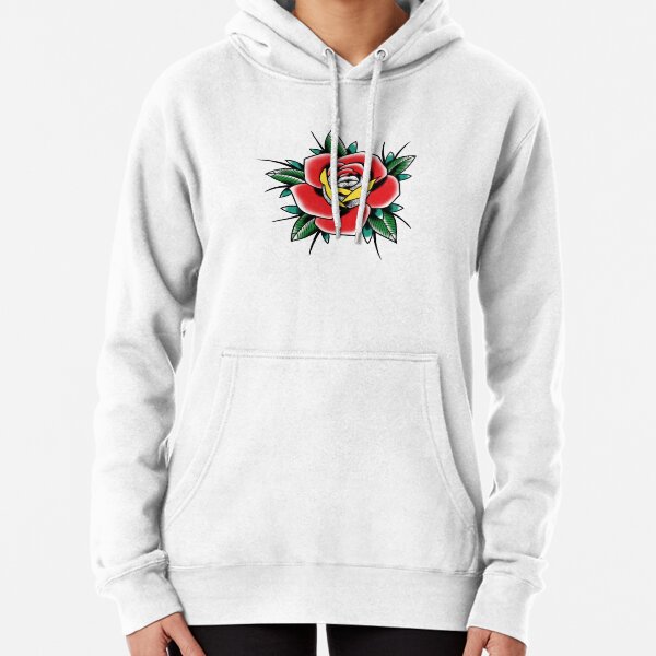 Item preview, Traditional Rose with colours Tattoo style design designed and sold by susyrdesign.