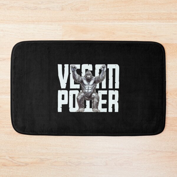 Item preview, Vegan Power Workout Muscle Gorilla Bodybuilding designed and sold by hamishby.