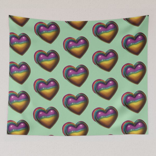 Item preview, Rainbow Heart designed and sold by Digiheart.