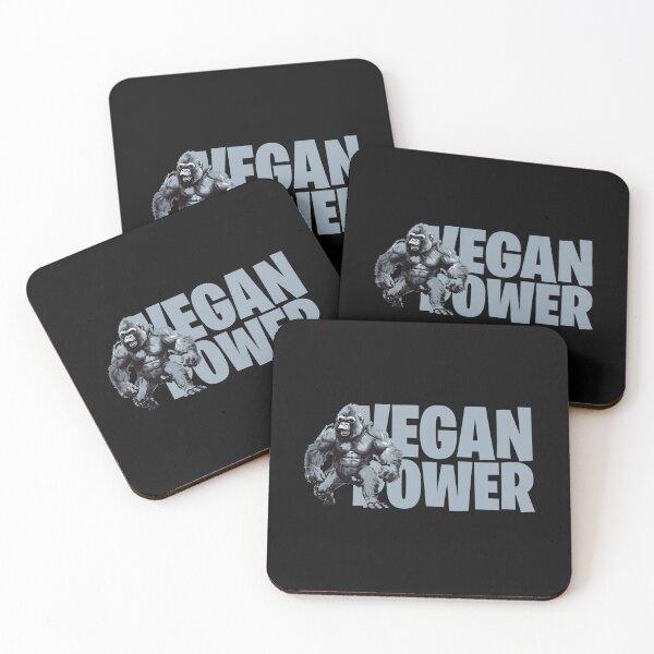 Item preview, Vegan Power Workout Muscle Gorilla Bodybuilding designed and sold by hamishby.
