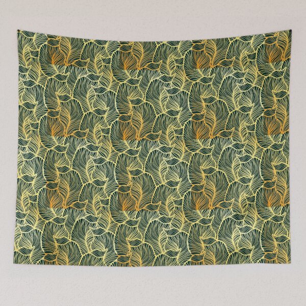 Item preview, Leaf Design Pattern - Gold and Natural Beauty designed and sold by angelyara.