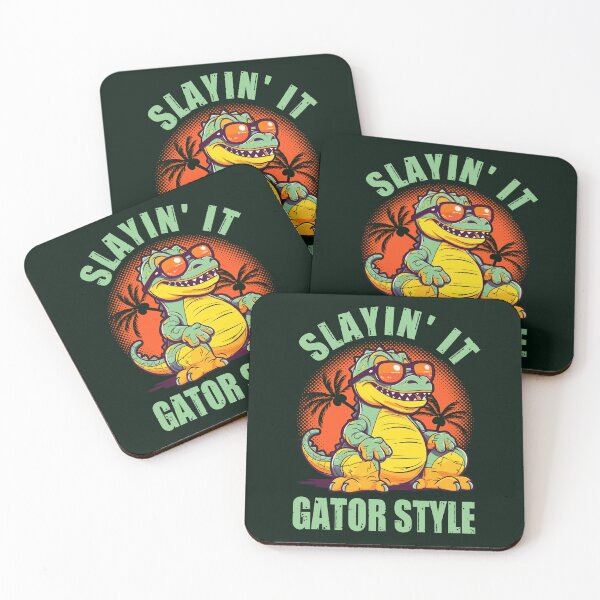 Item preview, Slayin' it gator style designed and sold by SidTastic .