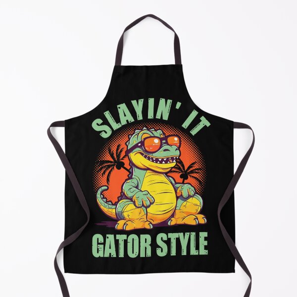 Item preview, Slayin' it gator style designed and sold by SidTastic .