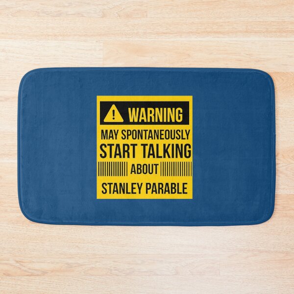 Item preview, Warning may spontaneously talk about Stanley parable  designed and sold by McgovernJulie.