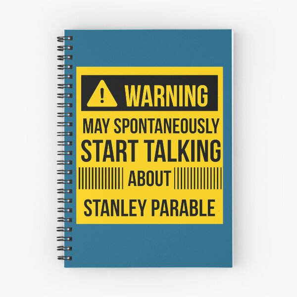 Item preview, Warning may spontaneously talk about Stanley parable  designed and sold by McgovernJulie.