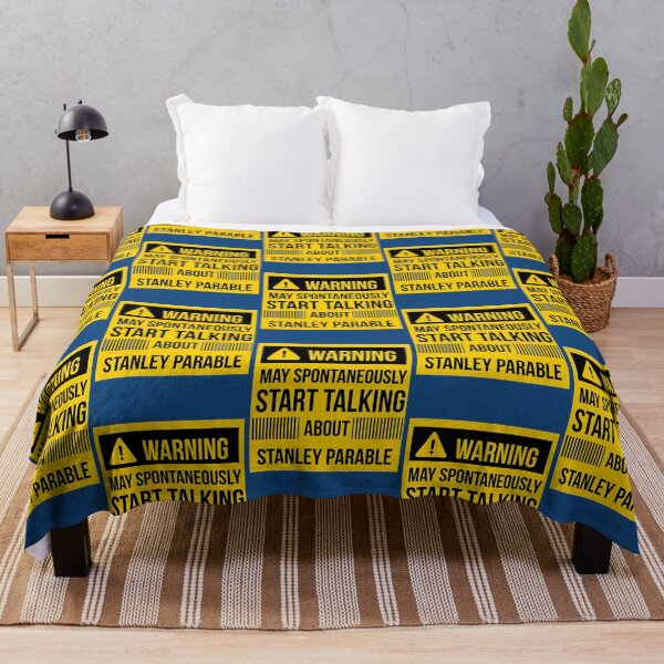 Item preview, Warning may spontaneously talk about Stanley parable  designed and sold by McgovernJulie.