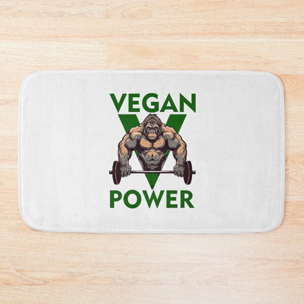 Item preview, Vegan Power Workout Muscle Gorilla Bodybuilding designed and sold by hamishby.
