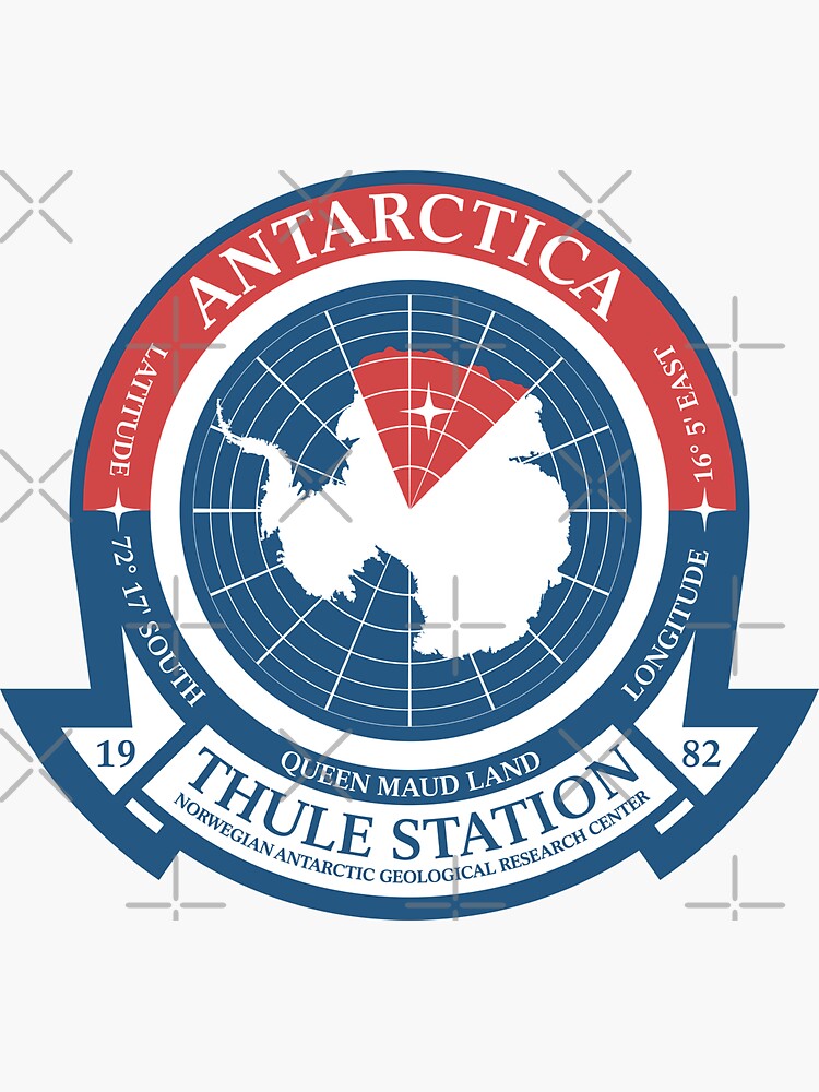 The Thing Thule Station Antarctic Badge Emblem