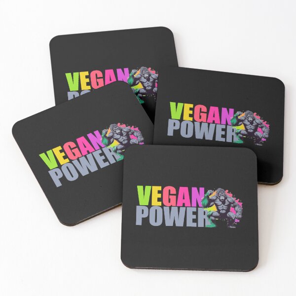 Item preview, Vegan Power Workout Muscle Gorilla Bodybuilding designed and sold by hamishby.