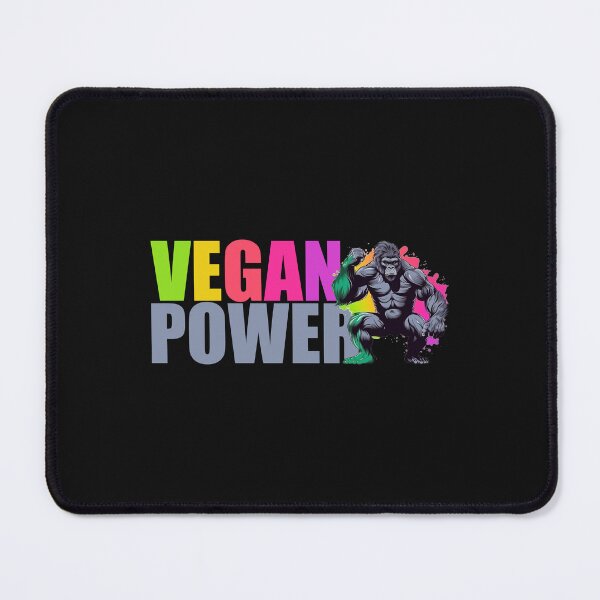 Item preview, Vegan Power Workout Muscle Gorilla Bodybuilding designed and sold by hamishby.
