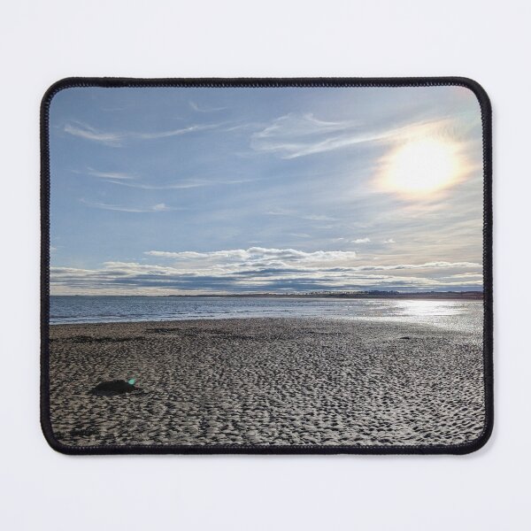 Item preview, Alnmouth Beach in the winter designed and sold by ThistlesCards.