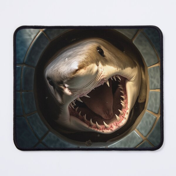 Item preview, Shark in the sewer! designed and sold by CoolCrazyQuirky.