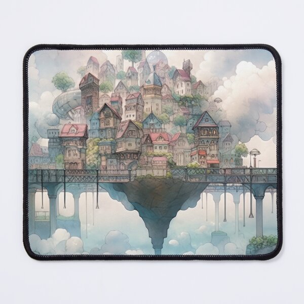 Item preview, Village in the clouds designed and sold by M4uryArt5.