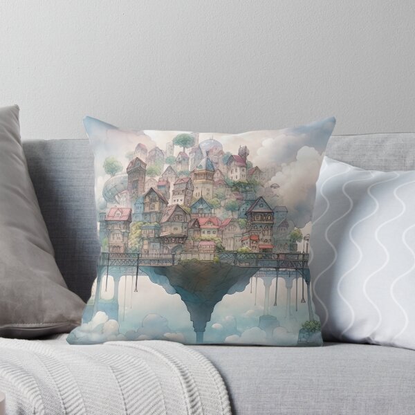 Item preview, Village in the clouds designed and sold by M4uryArt5.