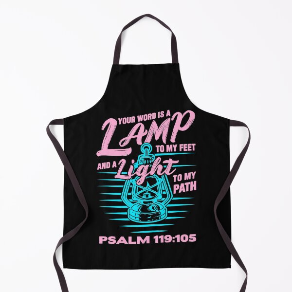 Item preview, Psalm 119:105 Your Word Is A Lamp To My Feet And A Light To My Path designed and sold by plushism.