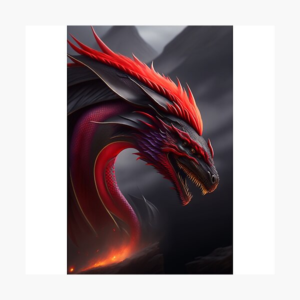 Among Us Dragon Wall Art for Sale | Redbubble