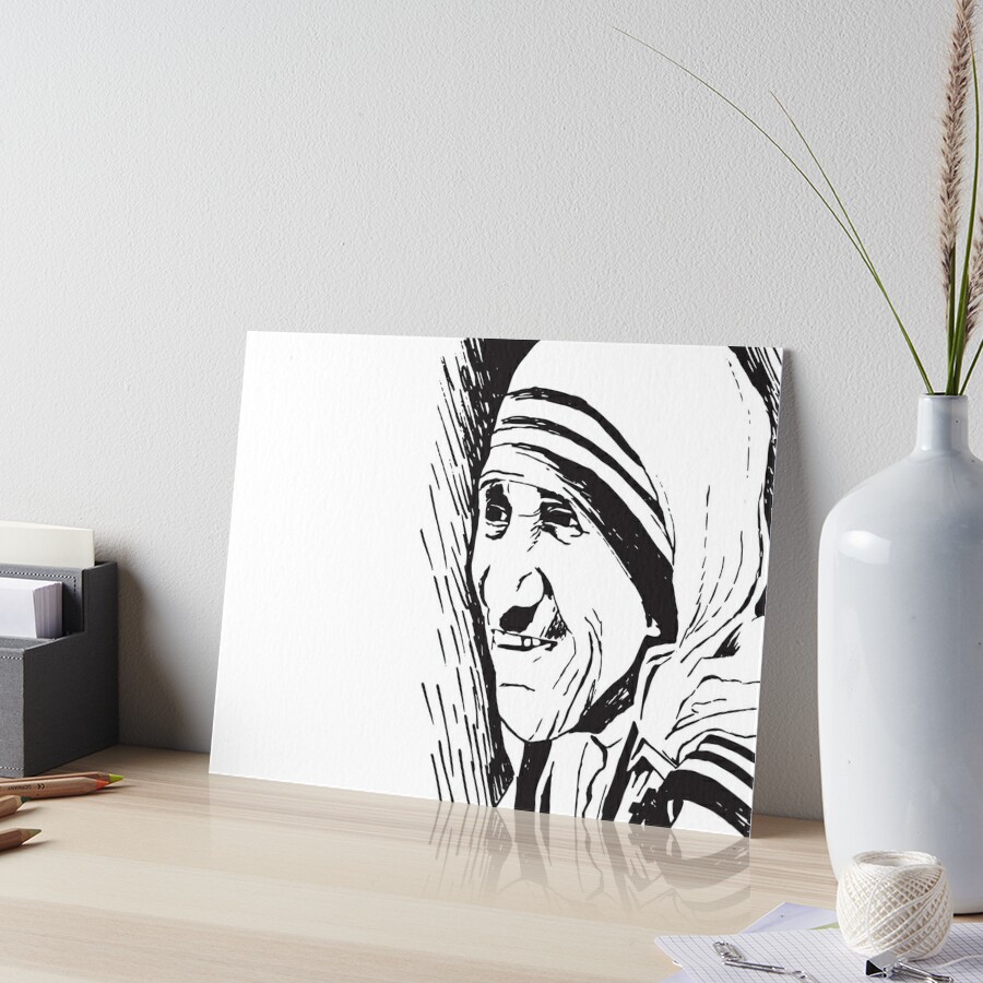 Mother Teresa Coloring Page for Kids - Free India Printable Coloring Pages  Online for Kids - ColoringPages101.com | Coloring Pages for Kids