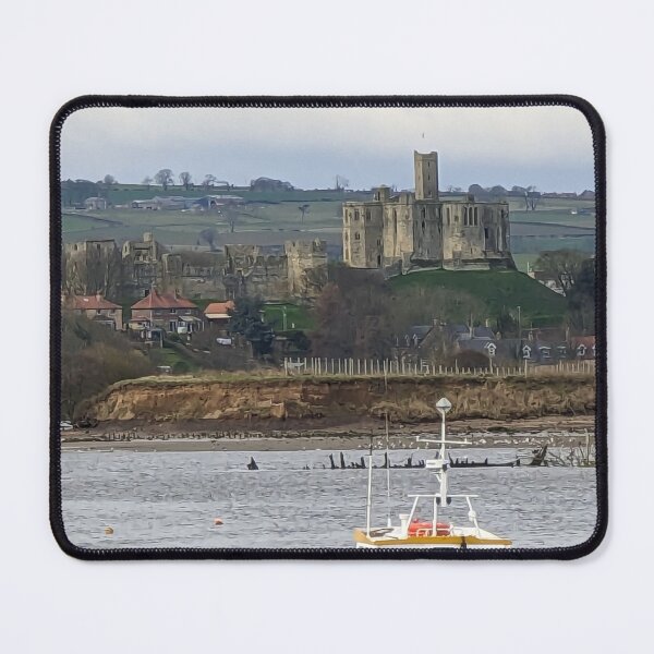 Item preview, Warkworth Castle from Amble Harbour designed and sold by ThistlesCards.