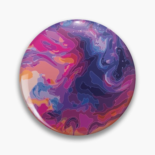Item preview, Rainbow galaxy swirl with glowing edges designed and sold by KaitJDesign.
