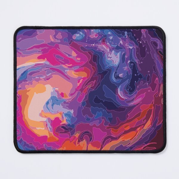 Item preview, Rainbow galaxy swirl with glowing edges designed and sold by KaitJDesign.