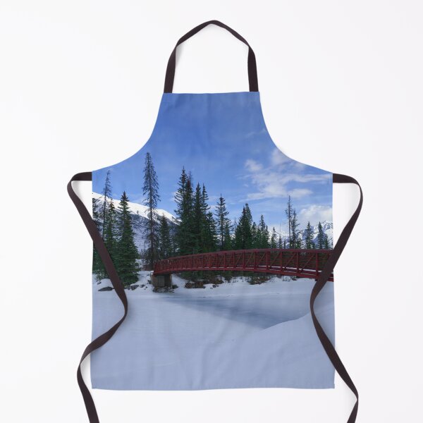 Item preview, Snow At The Simpson River Trailhead Kootenay River Bridge designed and sold by rawshutterbug.