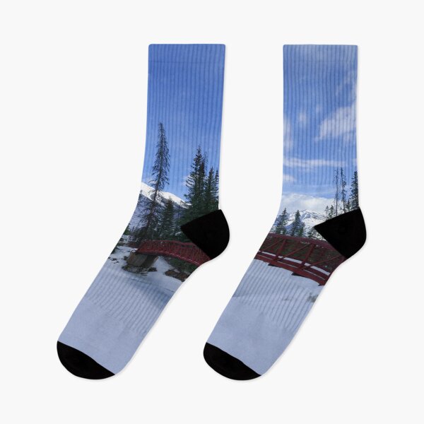 Item preview, Snow At The Simpson River Trailhead Kootenay River Bridge designed and sold by rawshutterbug.