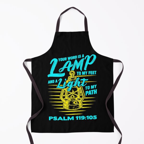 Item preview, Psalm 119:105 Your Word Is A Lamp To My Feet And A Light To My Path designed and sold by plushism.
