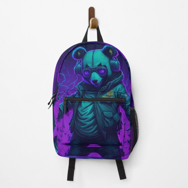 Item preview, Cool Dancing Panda In Neon designed and sold by artist-mac.