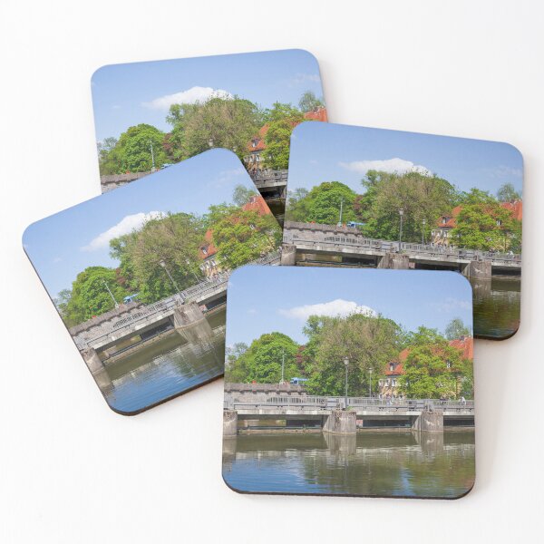 Item preview, Steg, Isar, Munich, Upper Bavaria, Bavaria, Germany, Europe designed and sold by Torsten  Krüger.