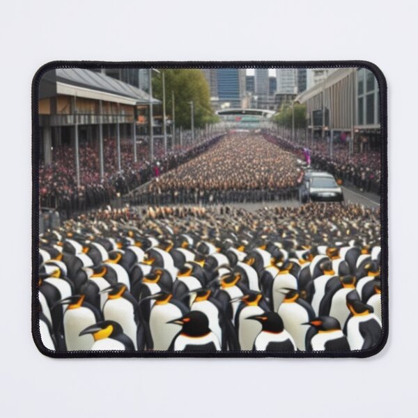 Item preview, Penguin Parade Melbourne City Funny Birthday designed and sold by Michael Voyler.
