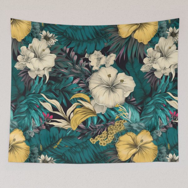 Item preview, Rainforest flowers designed and sold by LoversCovers.