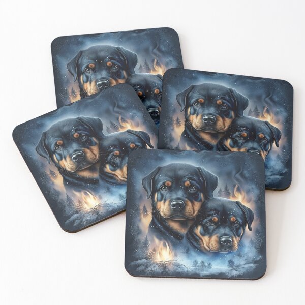 Item preview, Rottweiler Puppies designed and sold by Nocturne  Paws.