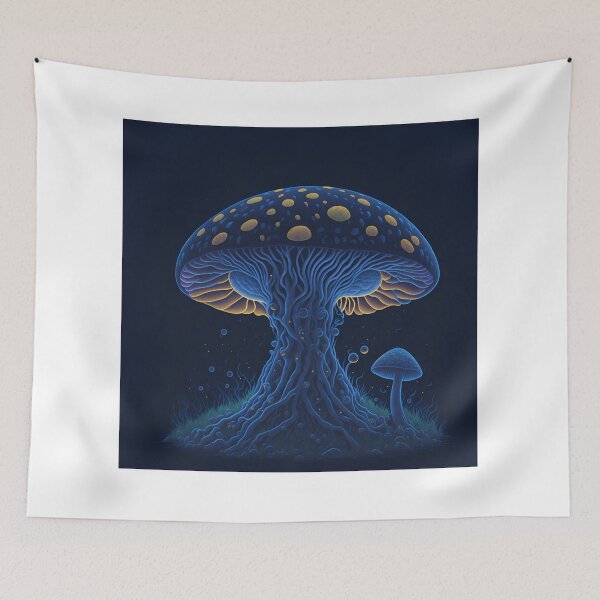 Item preview, Glowing Kaleidoscope Caps| Fungal Fantasyland| Mystery Mushroom| Digital Art designed and sold by RedArtG09.