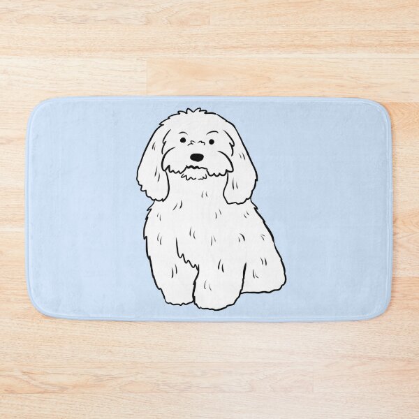 Item preview, Cotons de tulear cute dog illustration  designed and sold by Yarafantasyart.
