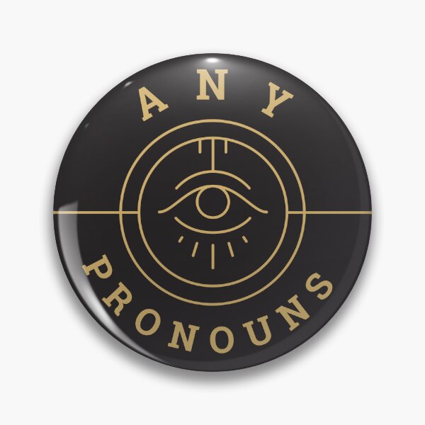 Item preview, Any Pronouns Non-binary Trans LGBTQ Pride Any Pronouns designed and sold by Furia LGBTQ+ Accessories.