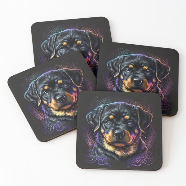 Item preview, Enigmatic Rottweiler designed and sold by Nocturne  Paws.