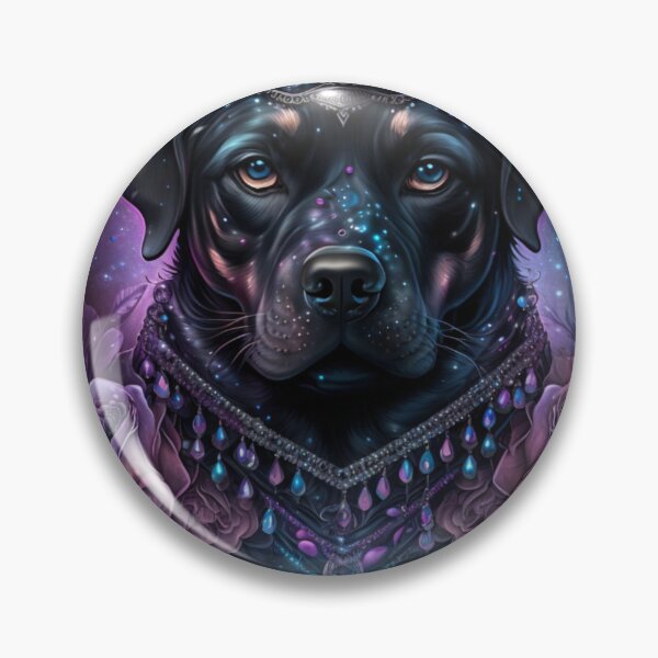 Item preview, Shimmery Rottweiler designed and sold by Nocturne  Paws.