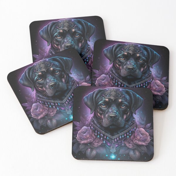 Item preview, Shimmery Rottweiler designed and sold by Nocturne  Paws.