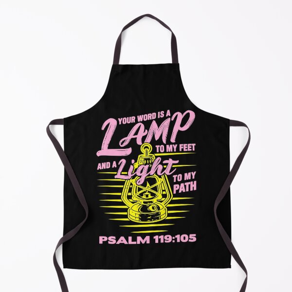 Item preview, Psalm 119:105 Your Word Is A Lamp To My Feet And A Light To My Path designed and sold by plushism.