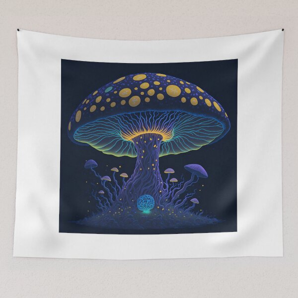 Item preview, Ethereal Fungi Forest| Radiant Mushroom Realms| Digital Art| Digital Design designed and sold by RedArtG09.