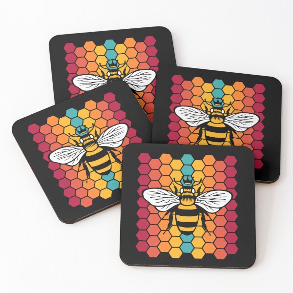 Item preview, Vintage Style Bee Queen Honey Beekeeper Beekeeping designed and sold by Africanob.