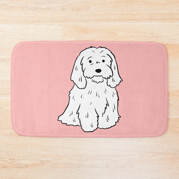 Item preview, Cotons de tulear cute dog illustration  designed and sold by Yarafantasyart.