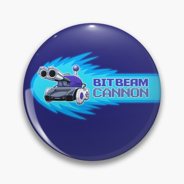 Item preview, BitBeamCannon Logo With scanline Background designed and sold by BitBeamCannon.