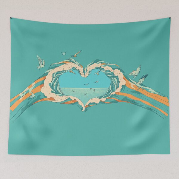 Item preview, My Heart & The sea designed and sold by Huebucket.
