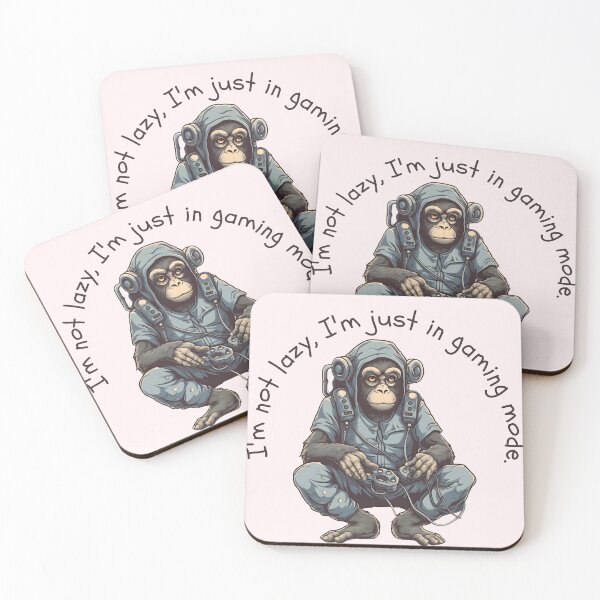Item preview, I'm not lazy, I'm just in gaming mode | Funny Gaming Pun designed and sold by Funlandia.
