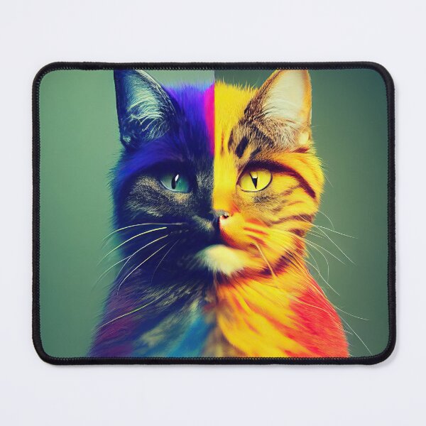 Item preview, Blinky, the clever colorful rainbow cat designed and sold by Pixelboys.
