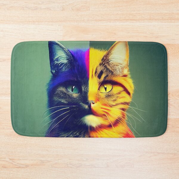 Item preview, Blinky, the clever colorful rainbow cat designed and sold by Pixelboys.