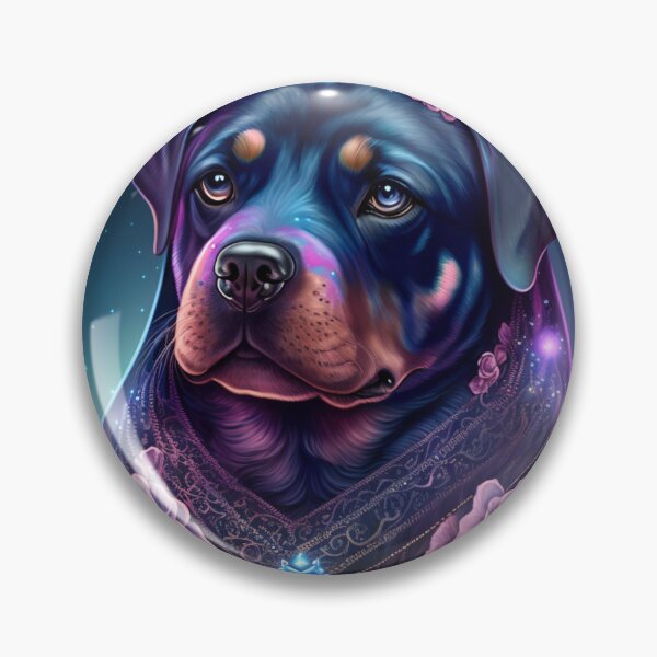 Item preview, Rosy Rottweiler designed and sold by Nocturne  Paws.