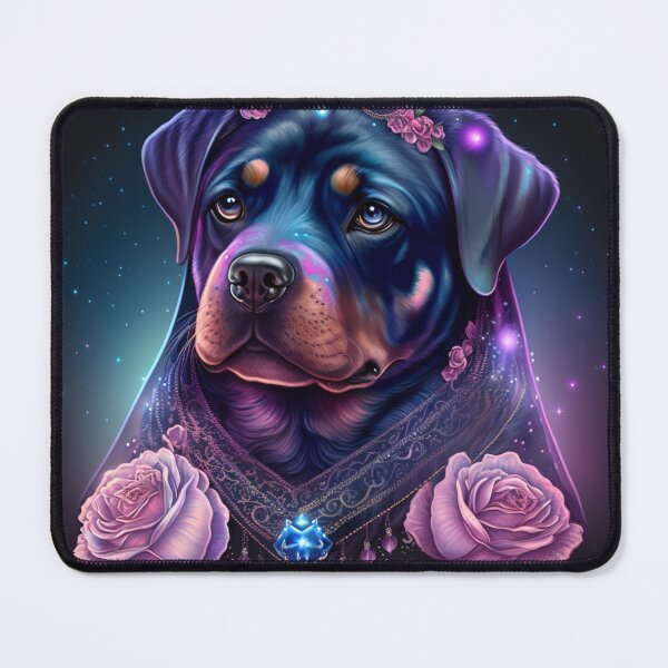 Item preview, Rosy Rottweiler designed and sold by Nocturne  Paws.